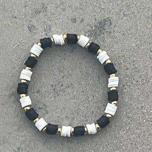 black and white bracelet